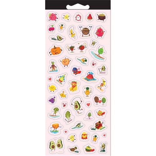 STICKER BOOK A FRUITTI FIESTA 170+ STICKER 4 SHEETS TOYMAN